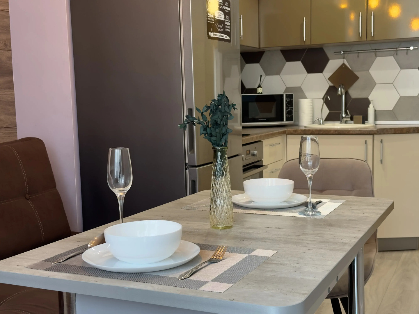 Квартира Орбита рядом с Дворцом Борьбы и ТЦ Планета