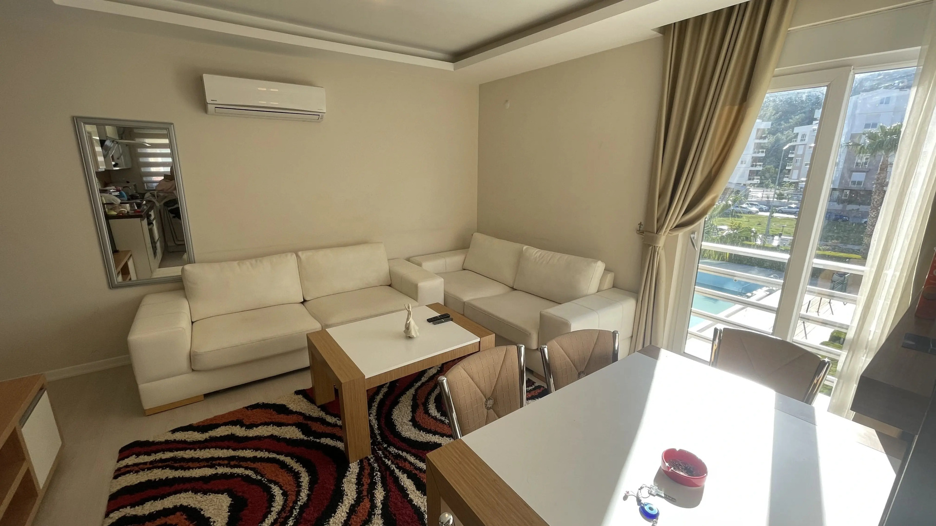 Апартаменты 30 minutes walk to famous Konyaalti Beach 1+1 Suit