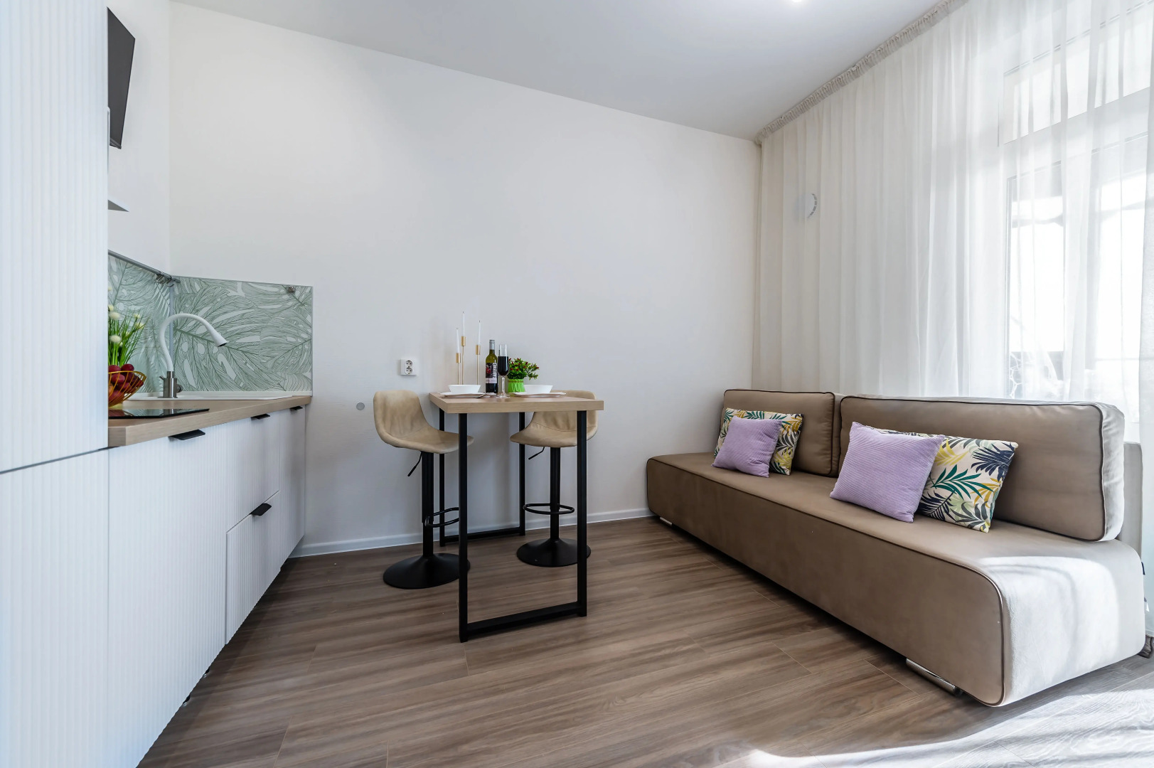 Апартаменты Уютная видовая студия