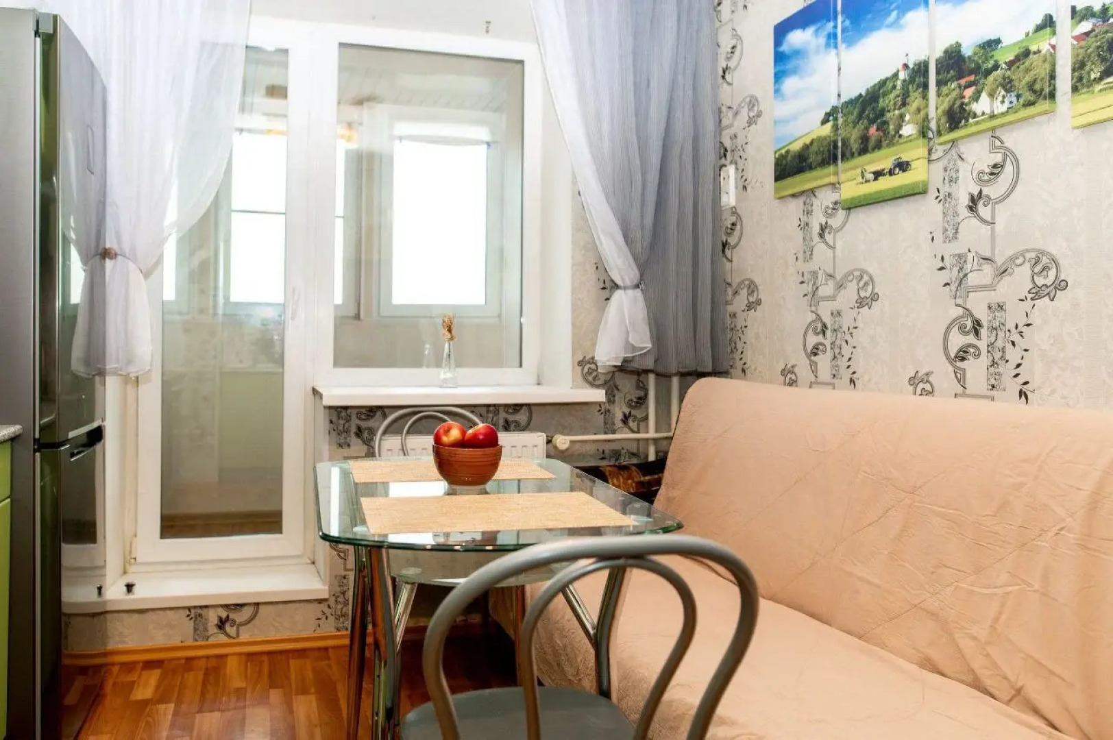 Апартаменты на 18 этаже с панорамным видом на Север Санкт-Петербурга