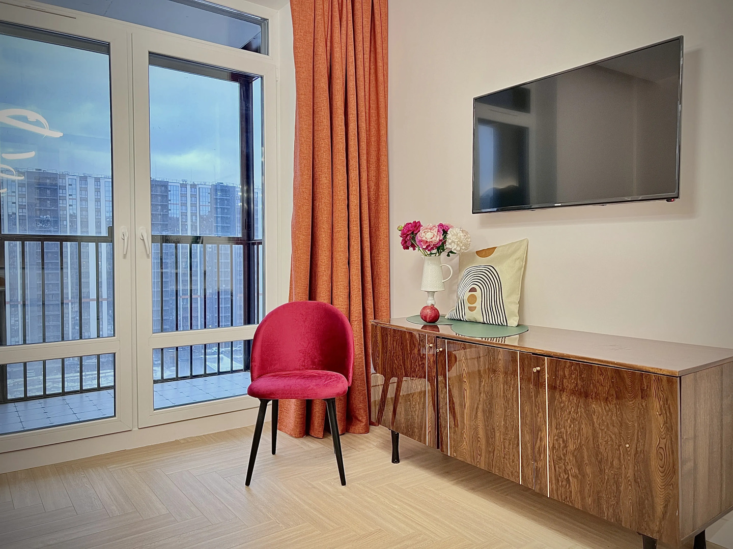 Апартаменты Квартира с панорамными окнами у Финского залива сети 4flats