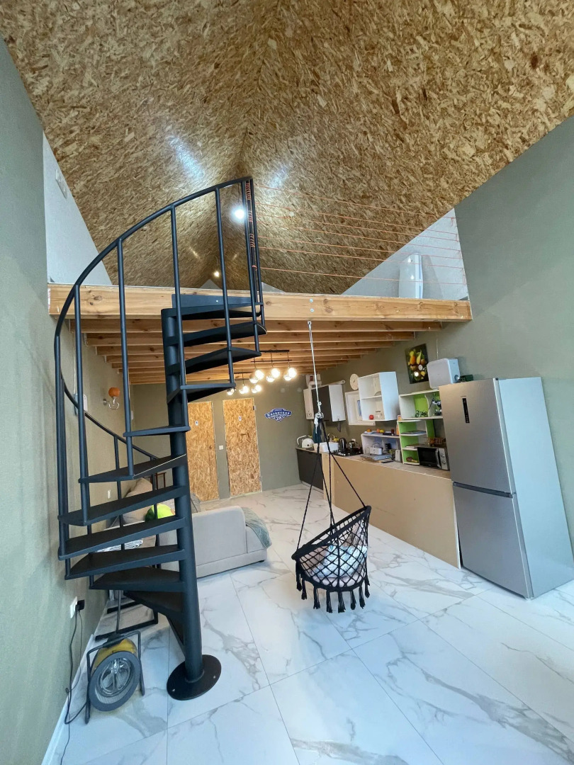 Частный дом Уютный Барнхаус 61м2 в Ленино-Кокушкино