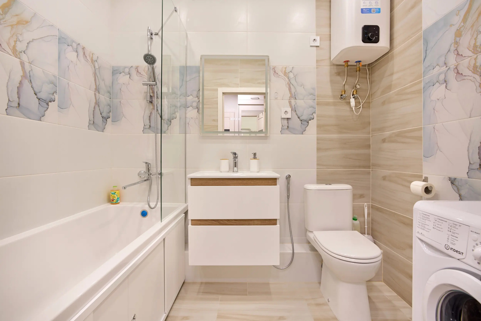 Квартира в новом доме у озера (ап. Нордикхаус 9)