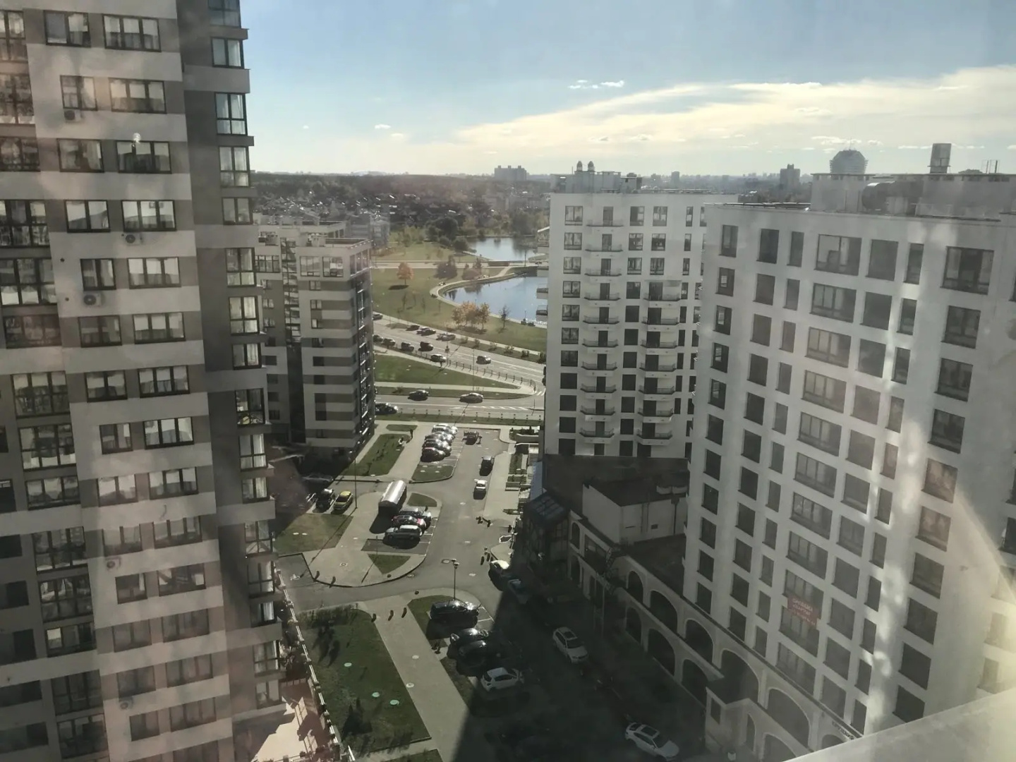 Квартира с видом на город