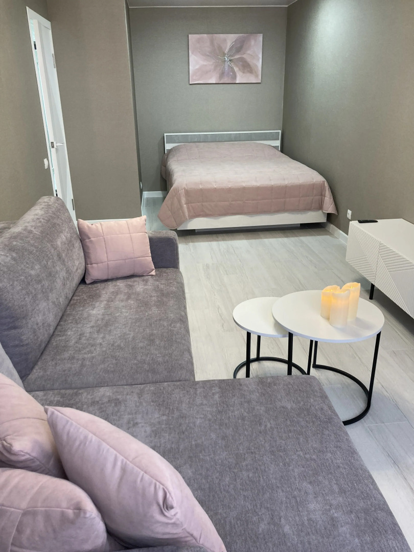 Апартаменты на Ижорского Батальона 17 с видом на город