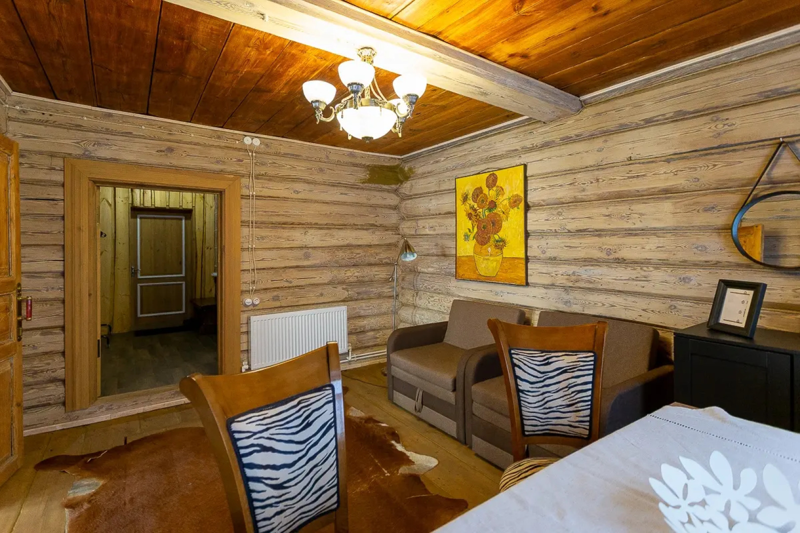 Частный дом с русской печью и баней