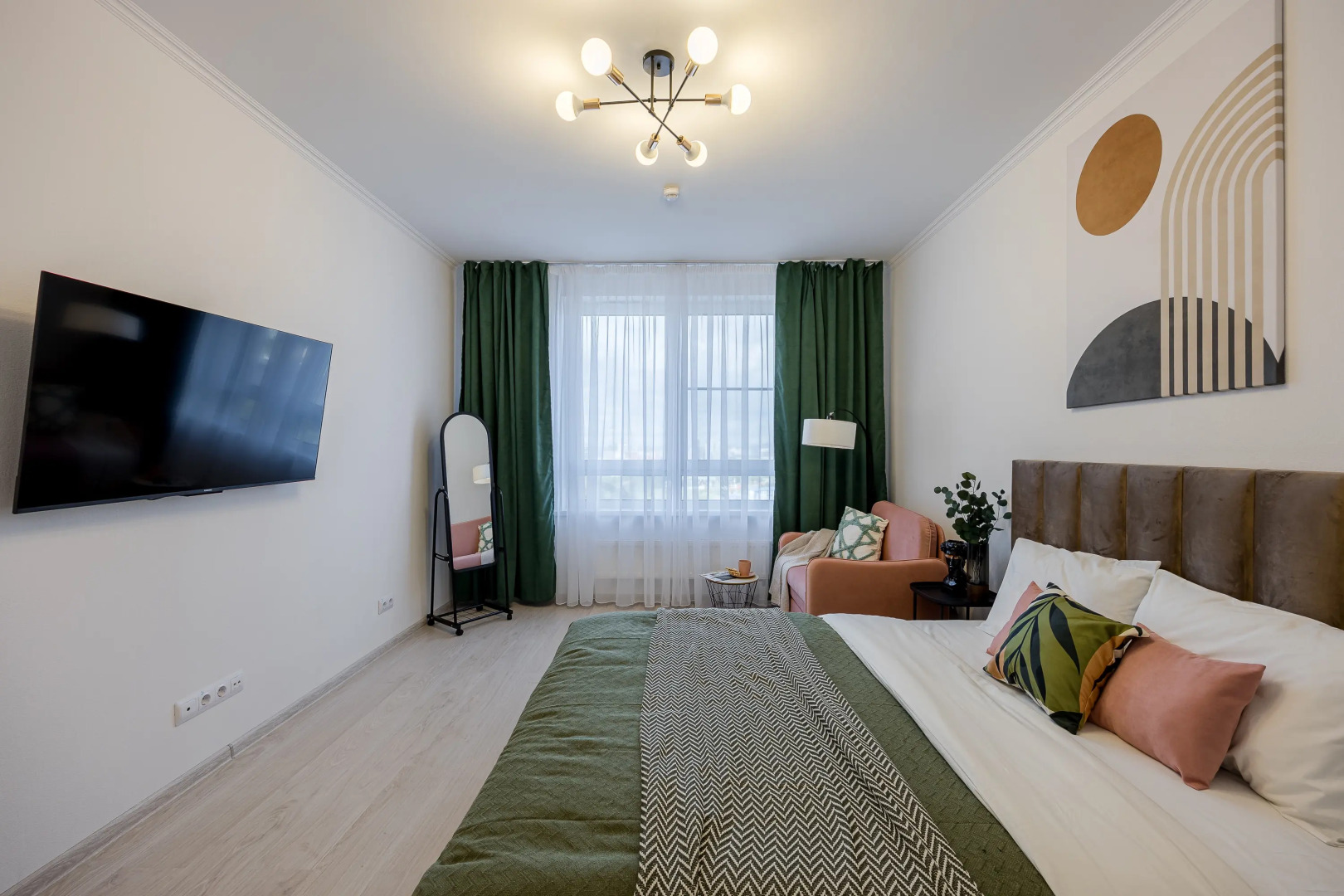 Квартира Уютная 2х комнатная у метро Нагорная