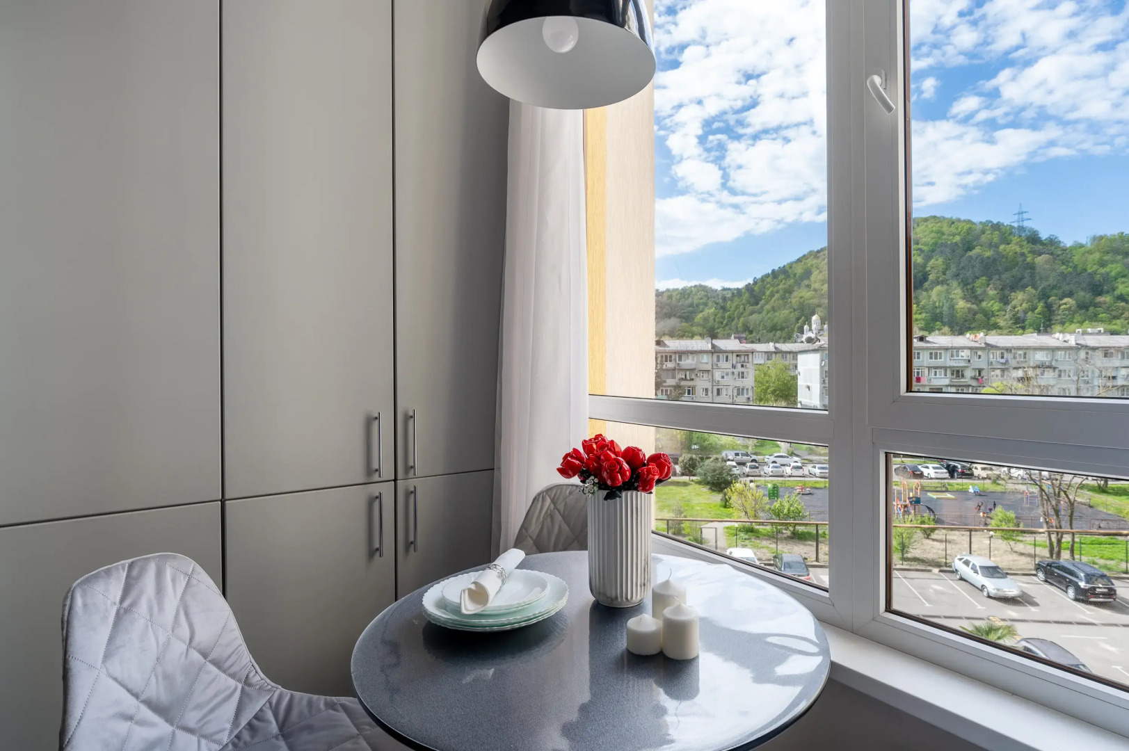 Квартира уютная возле горной реки. Кватро 28