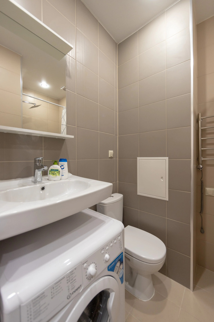 InHome24 Светлые апартаменты в ЖК Солнцево Парк