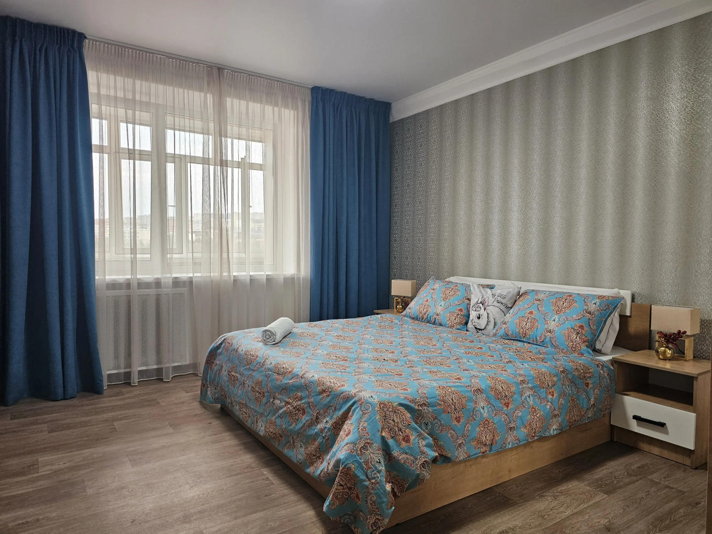 Квартира Двухкомнатные апартаменты, 2 кровати