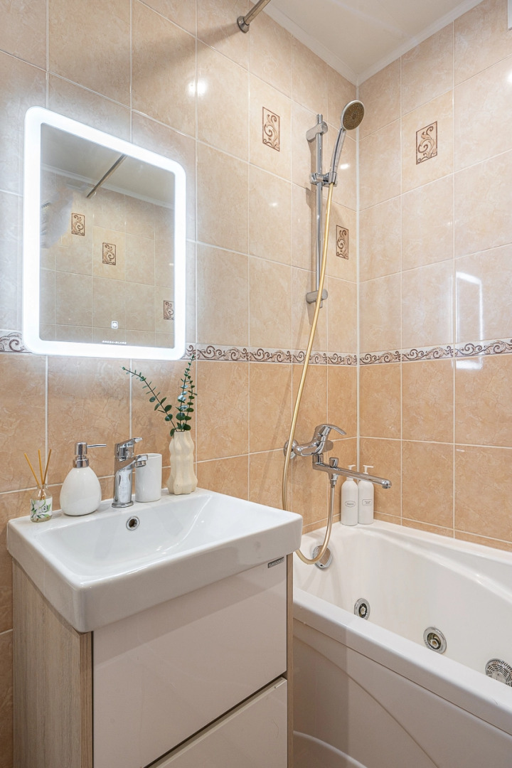 Квартира в это-стиле с потрясающим видом на город и рядом с метро