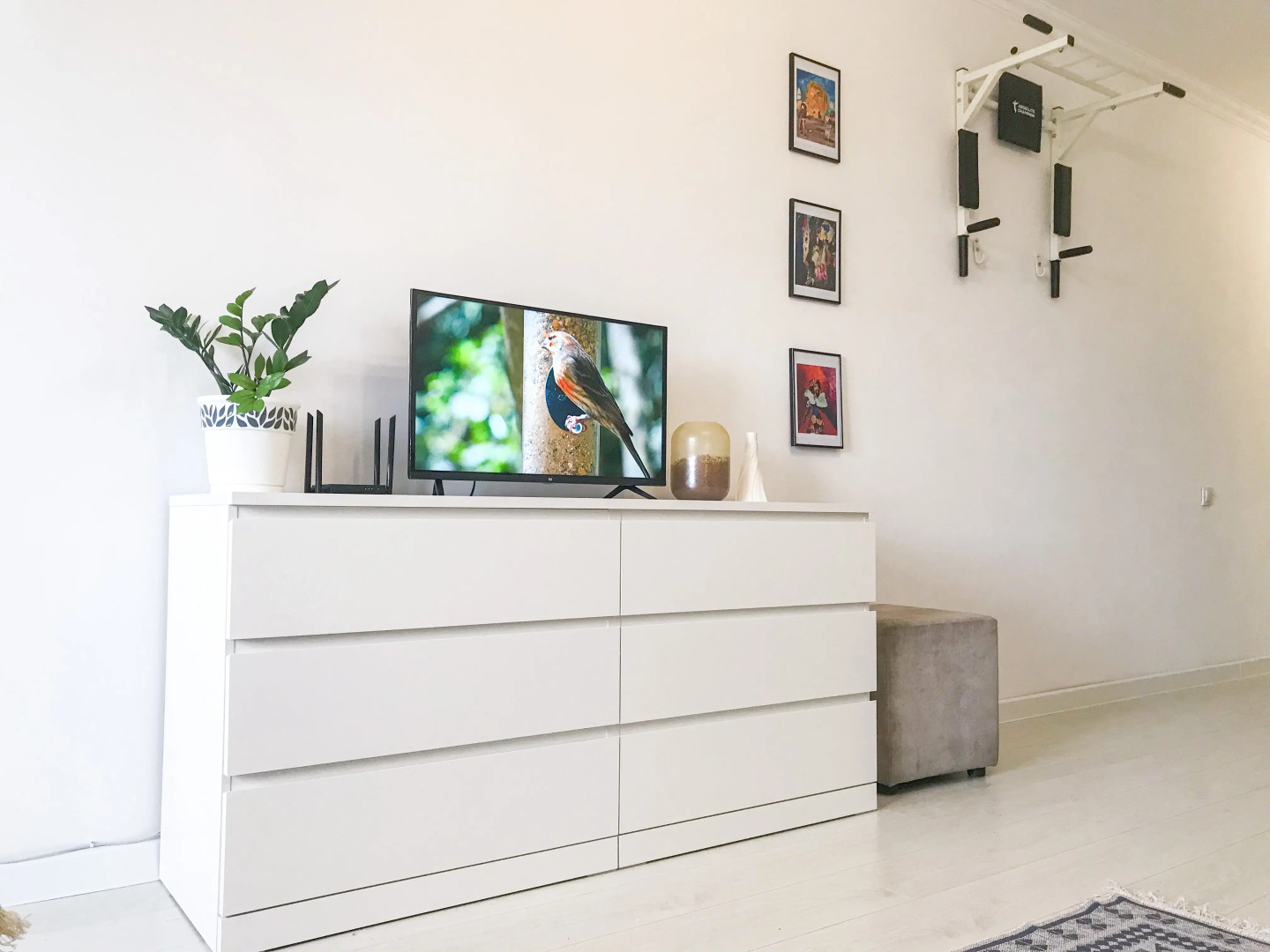 Апартаменты ADT Beige and white