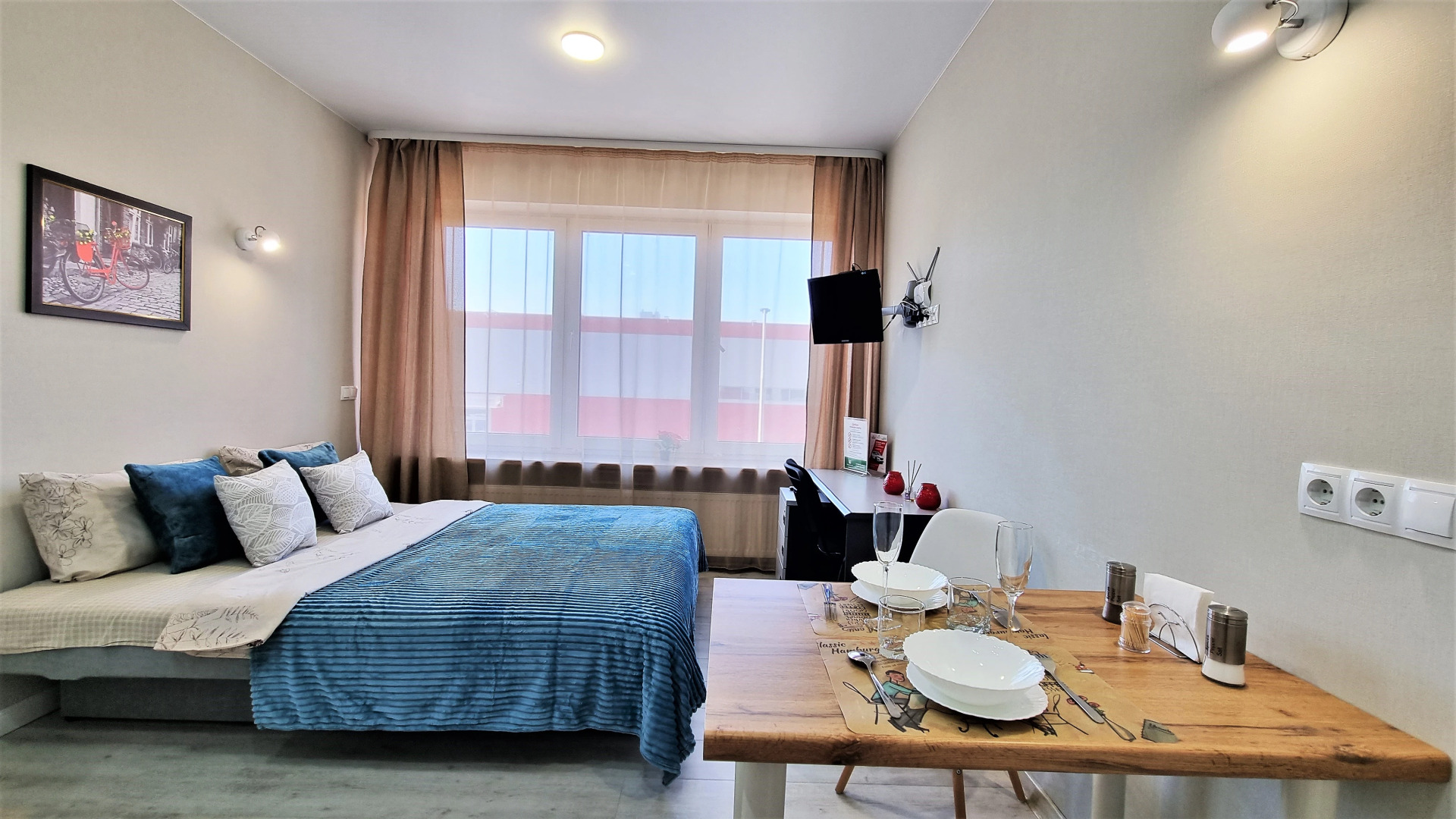 Апартаменты-студия в ЖК "Новин"