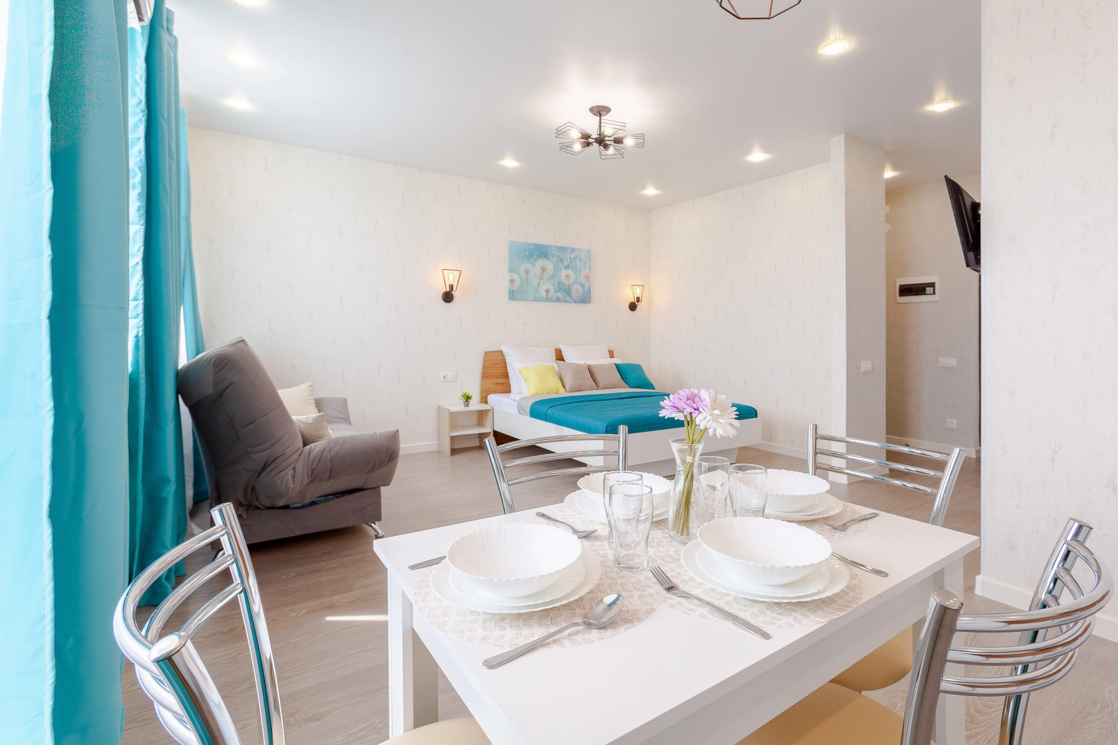 Апартаменты Студия возле Космопорта