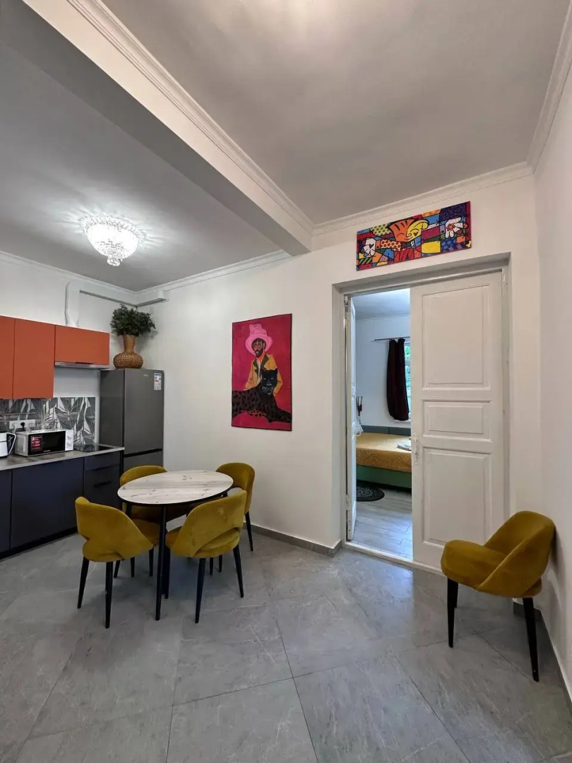 Апартаменты Рио со своим двориком и мангалом