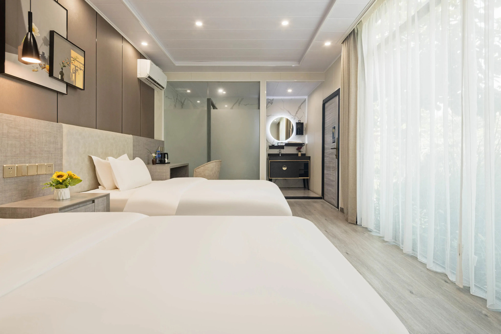 Ночлег и завтрак (B&B) Yiyuan Designer Internet Celebrity Chengdu Tianfu International Airport