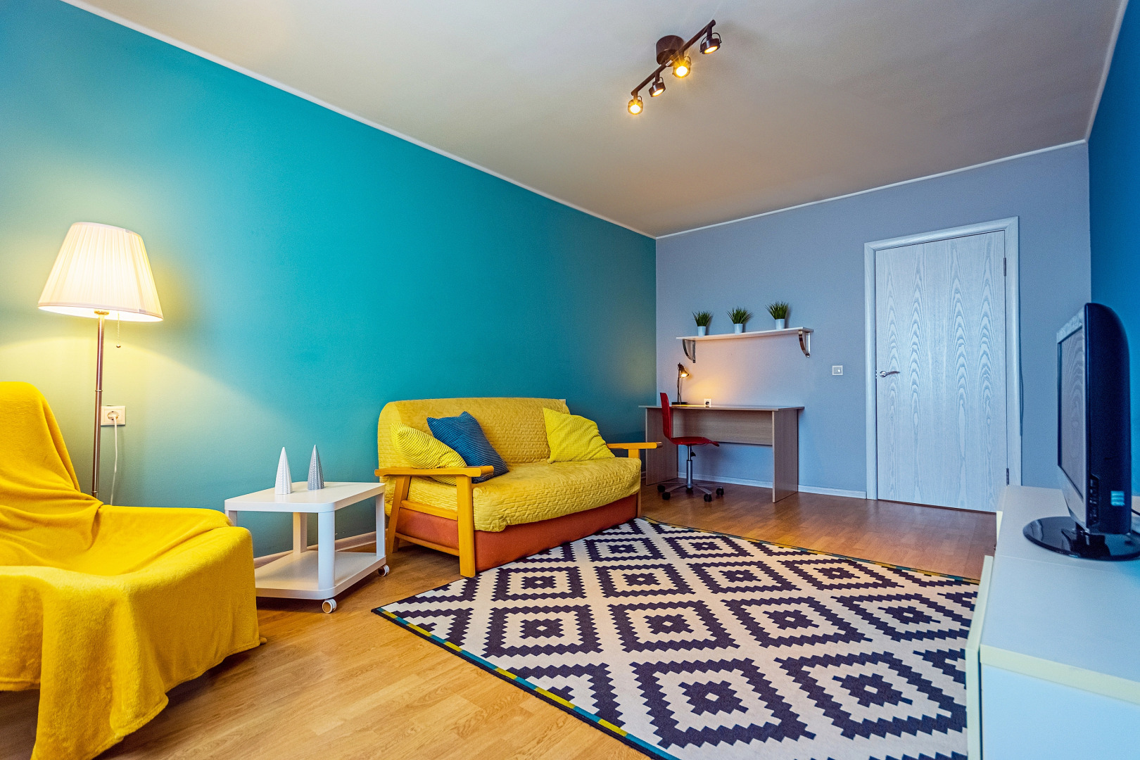 Квартира двухкомнатная Stepanenkov на Волжской наб. 24 | ЖК Седьмое небо