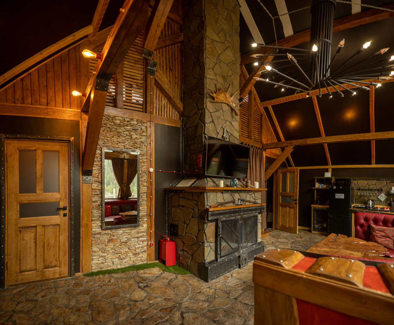 Частный дом Красный Викинг в Тегенекли