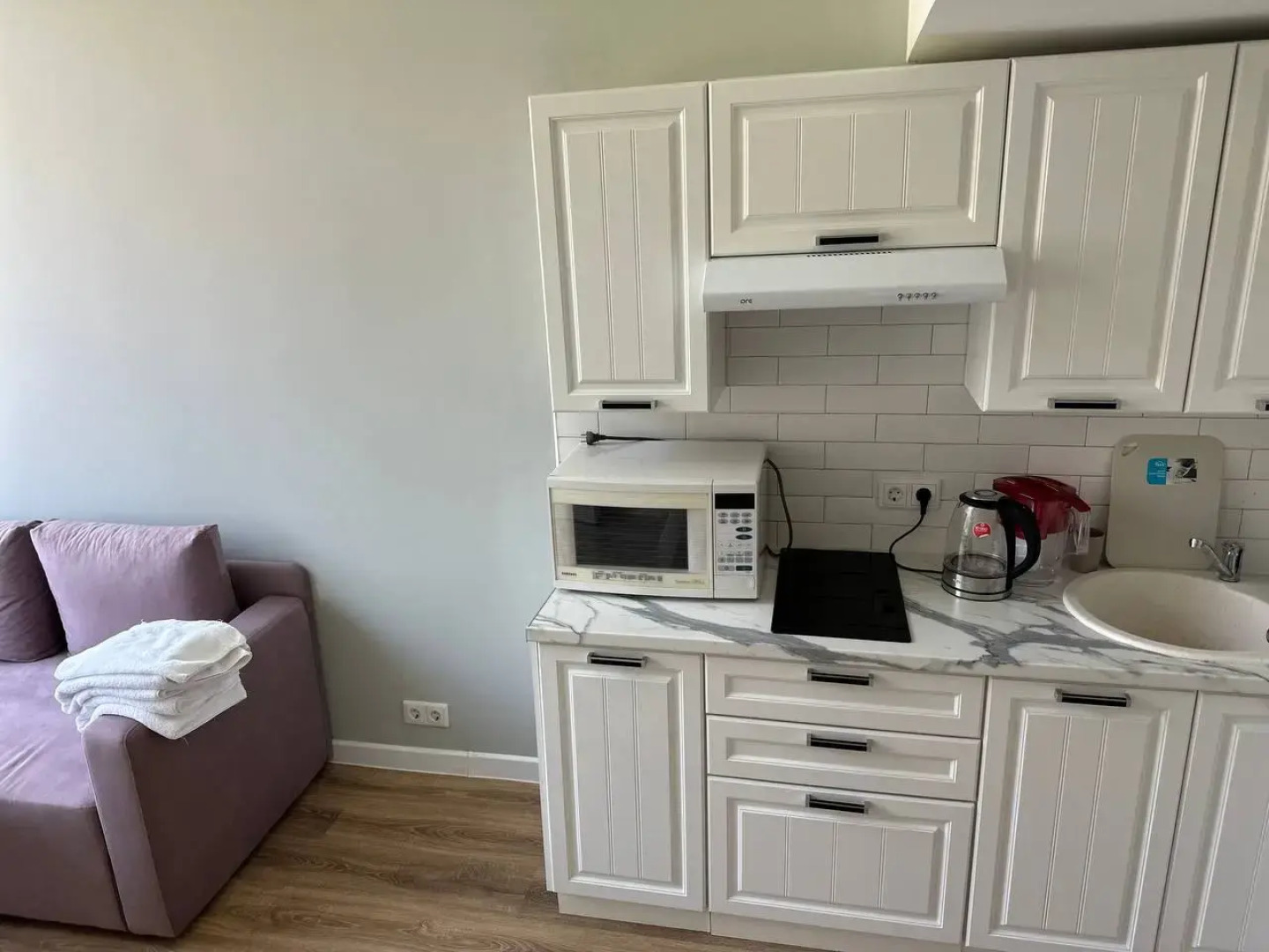 Двухуровневые апартаменты Pink Powder у метро Бауманская