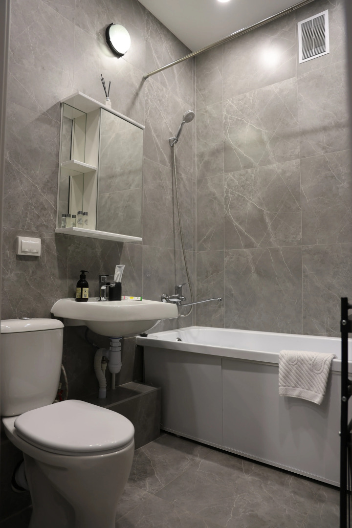 Квартира Яркая, свежая квартира в новом жилом комплексе Федерация