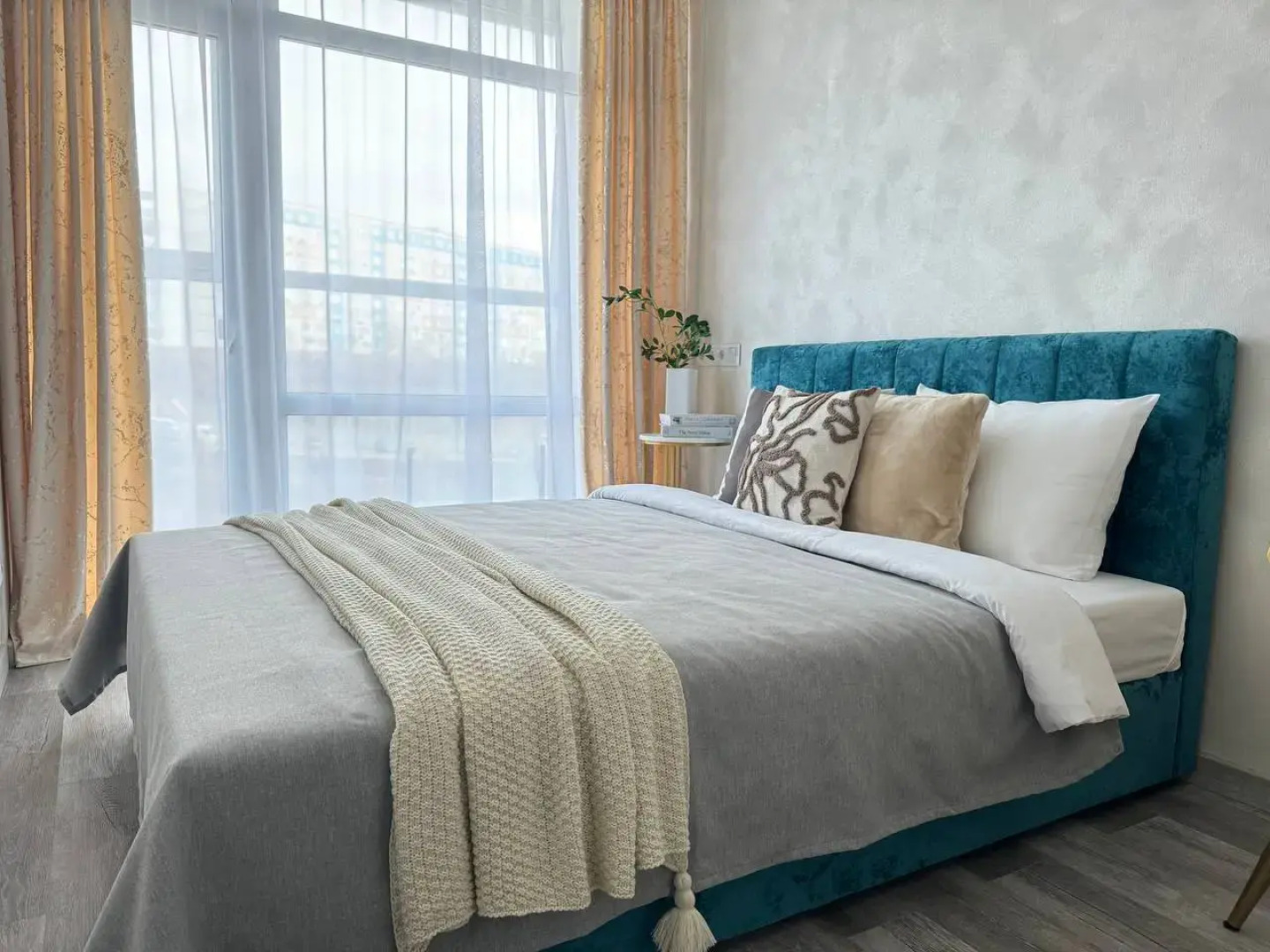 Квартира Стильная Современная 2ух Комнатная на 4 Человек