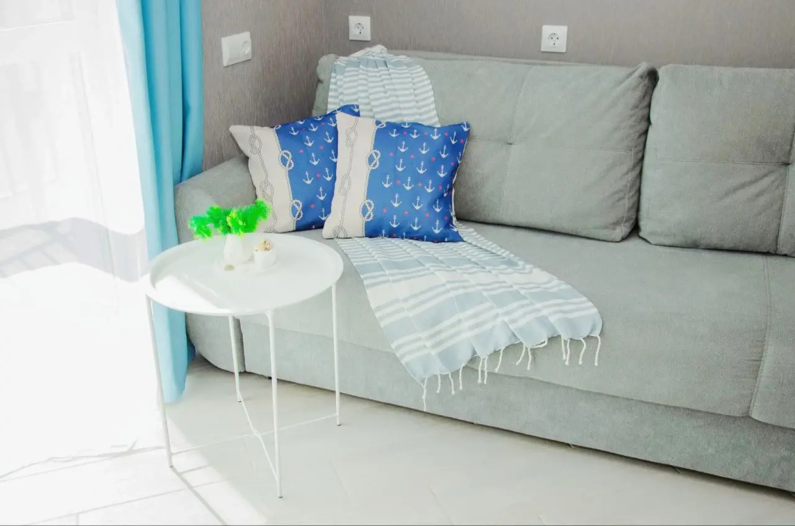 Квартира Студия у Моря с Балконом