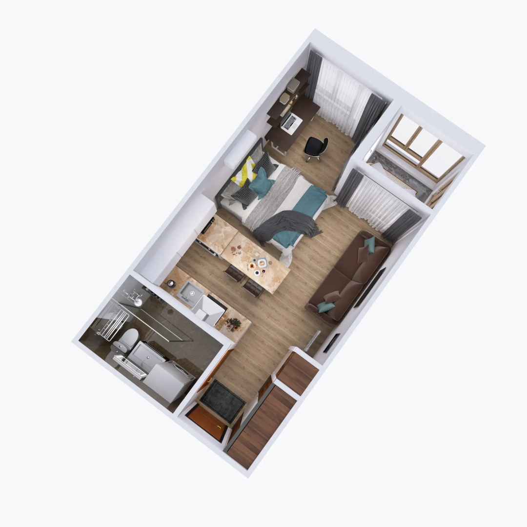 Апартаменты Стильные в Центре Москвы