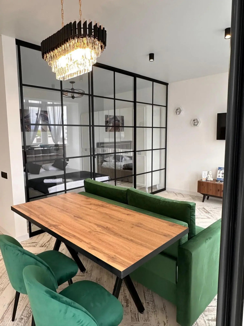 Квартира Скандинавия Однокомнатная Люксовая с Видом на Горы