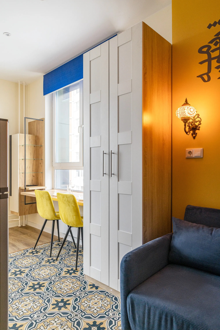 Апартаменты InHome24 Minimalist Haven: студия в современном стиле