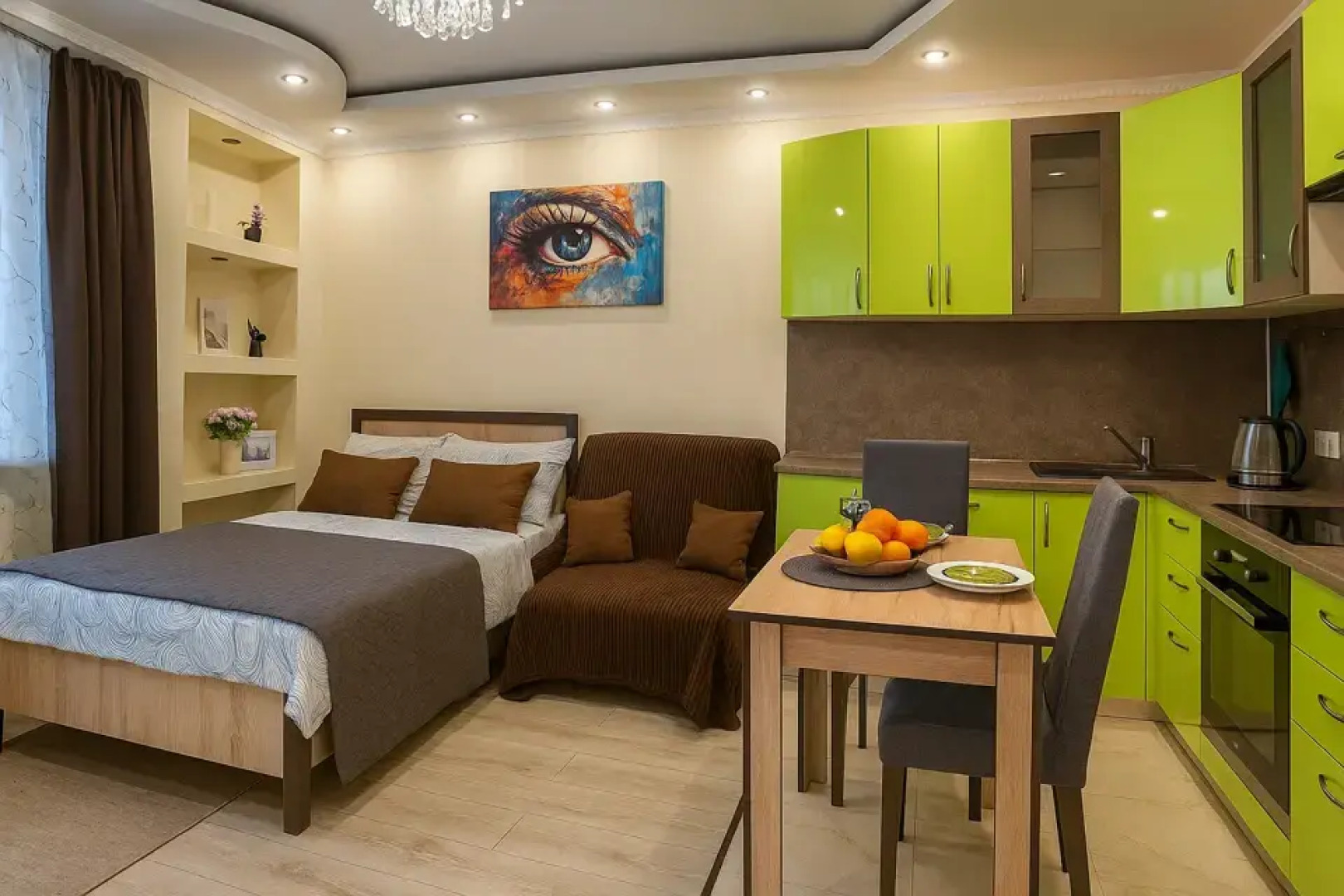 Апартаменты Уютная студия рядом с аэропортом