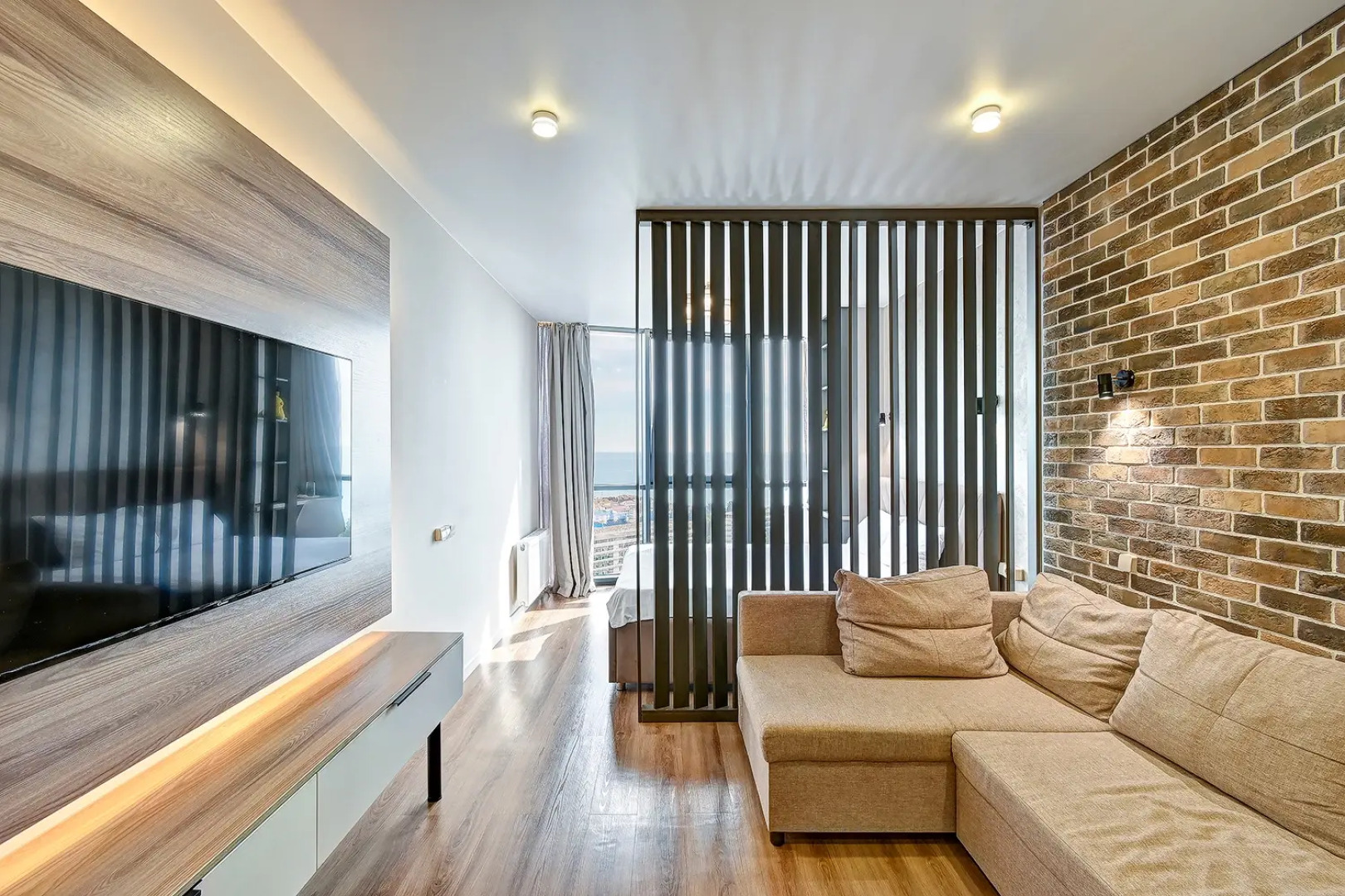 Апартаменты Шикарные MorskayaSimfonya-2 с панорамой на море с бассейном на территории ЖК