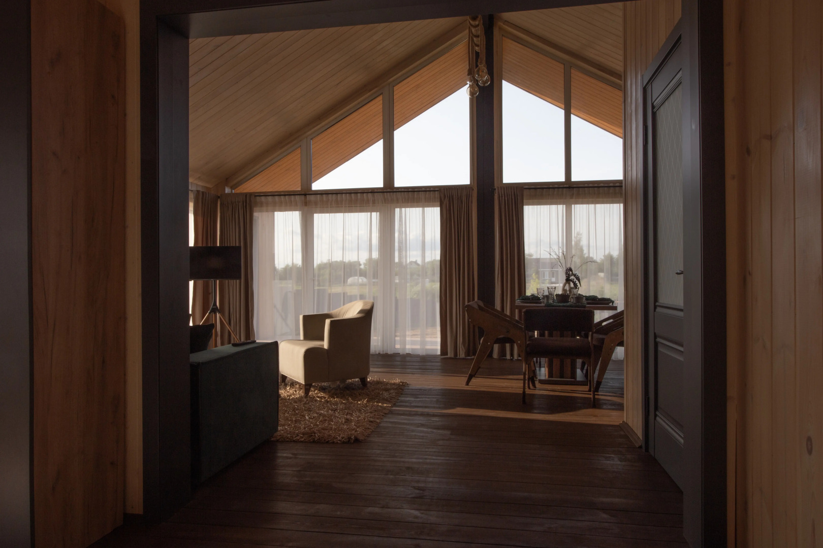 Частный дом Барнхауз у озера