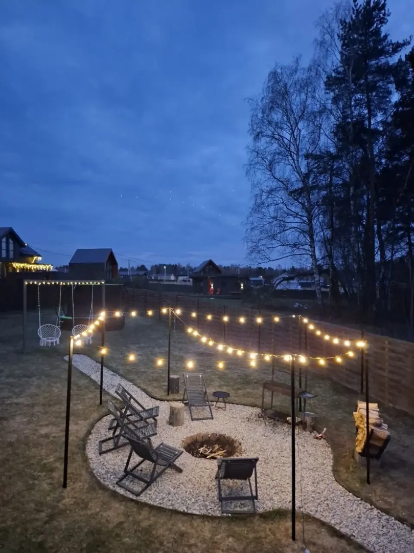 Частный Дом панорамный у леса и озера с сауной и купелью