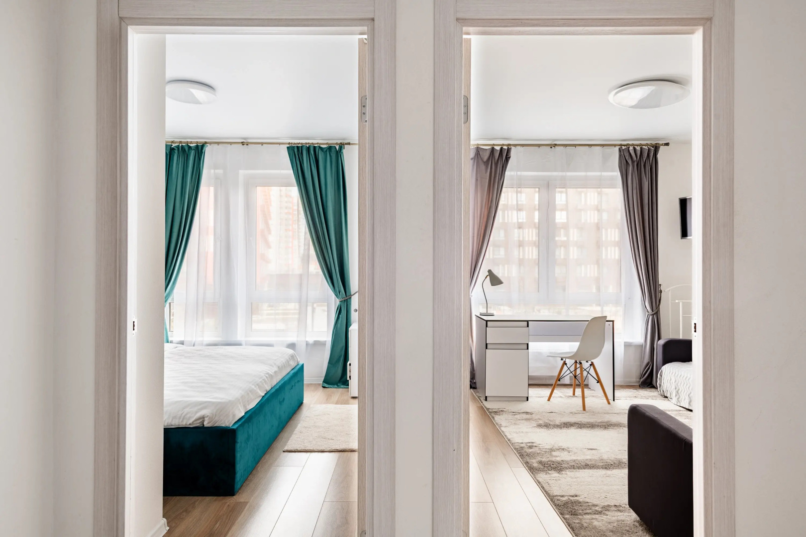 Квартира Большая Белая Кингсайз