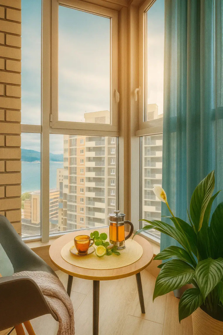 Апартаменты Стильная Квартира-Студия в Центре Города