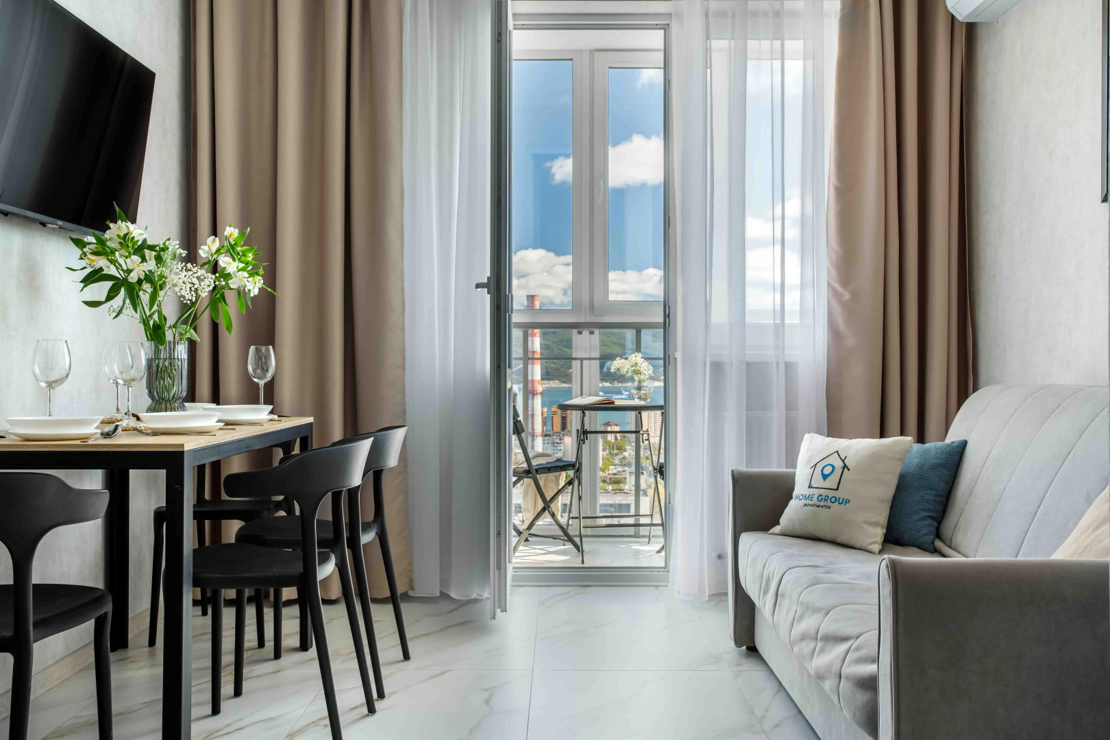 Квартира Уютная с Видом на Море от Home Group apartments