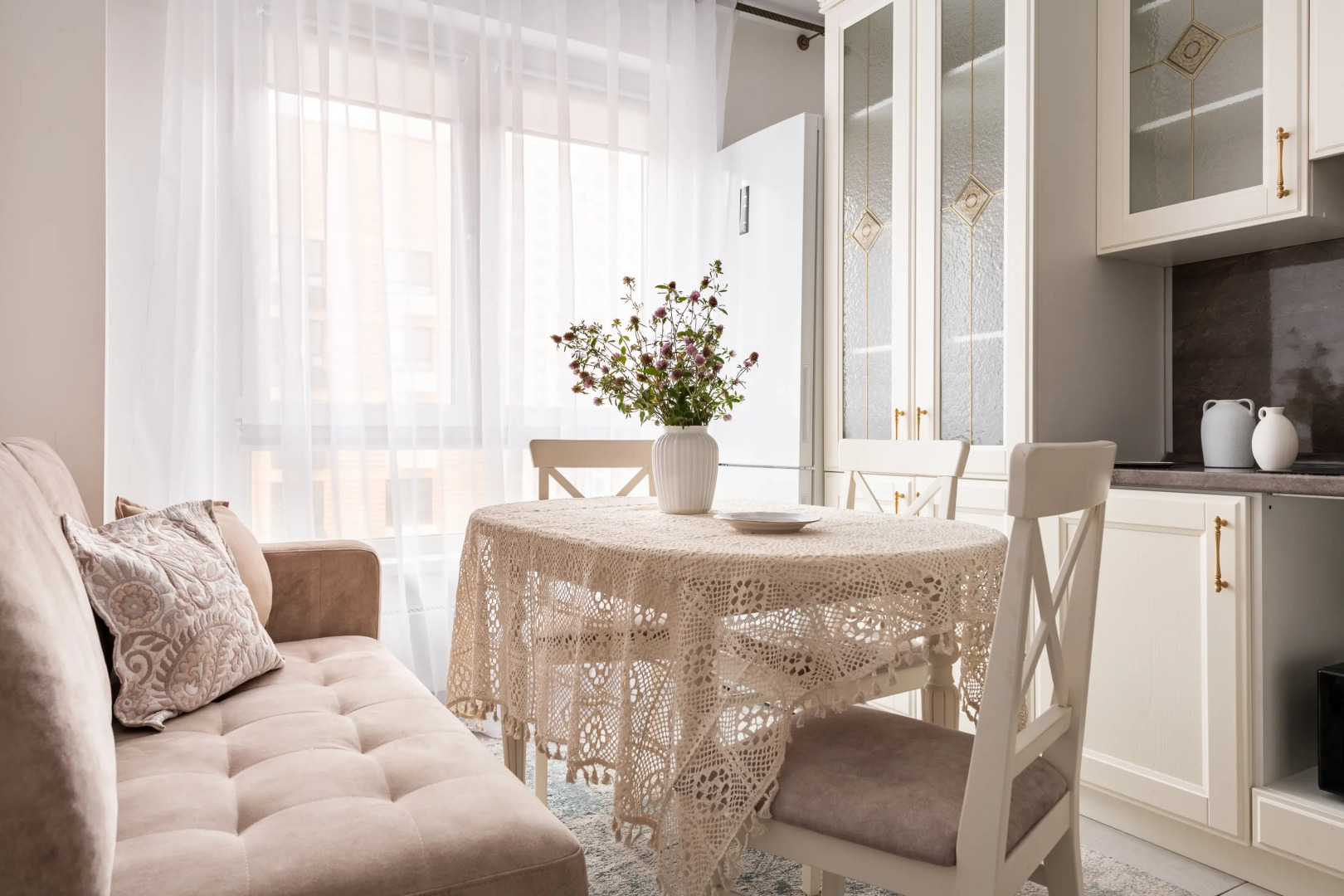 Квартира 4 раздельных спальных места до 5 гостей