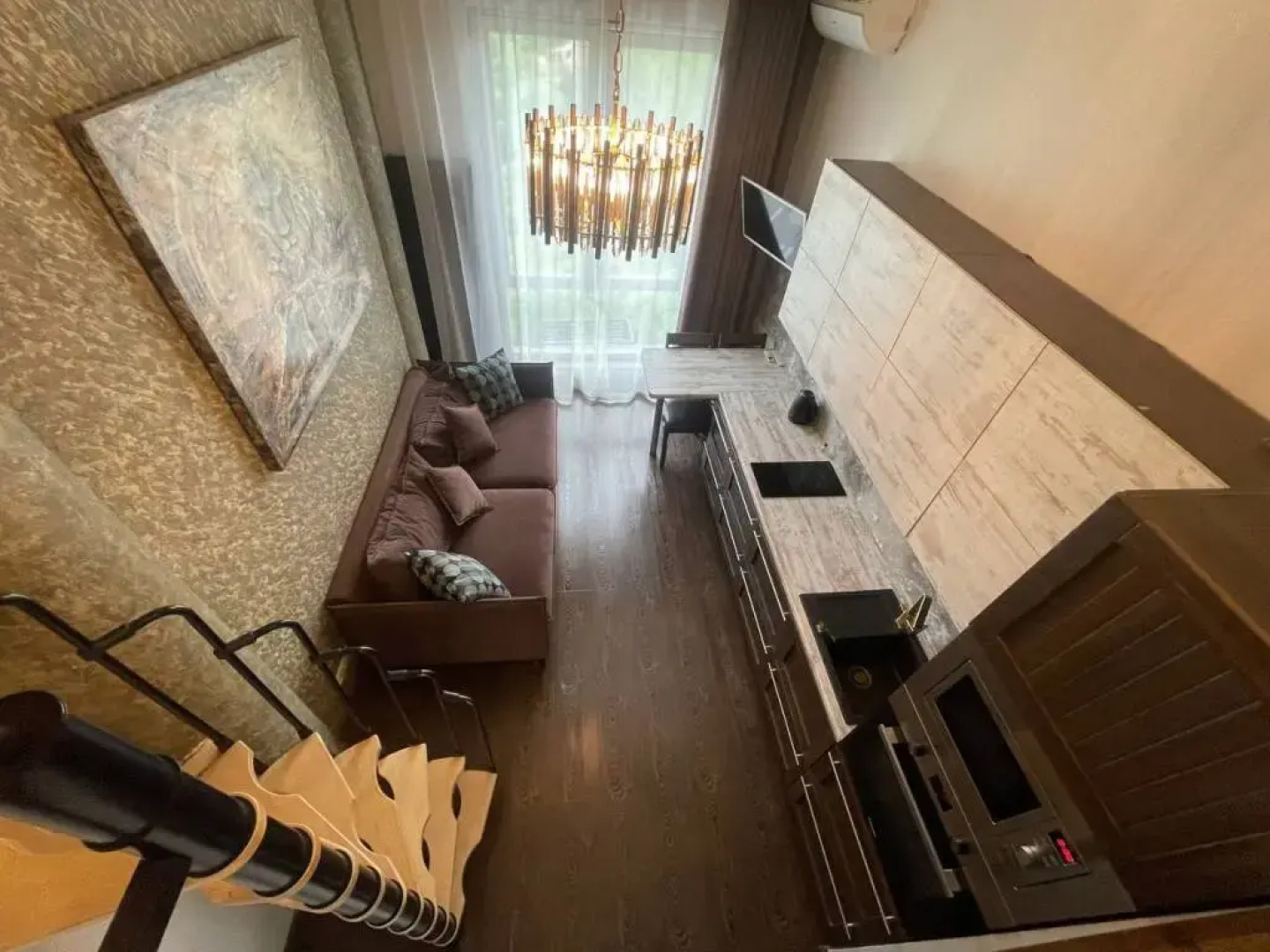 Апартаменты Happy People  в доме с Термы Видное и ТЦ Галерея 9-18 № 3