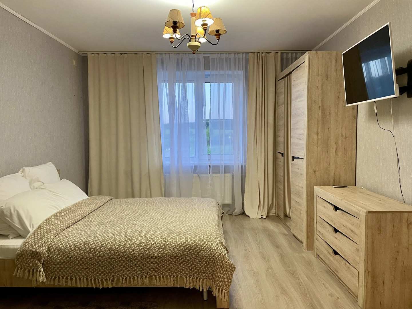 Квартира Видовая 1-комнатная квартира у воды в курортной зоне Завидово