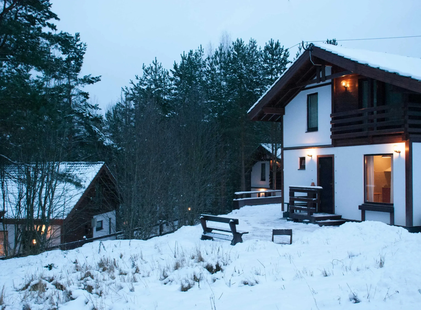 Шале Размещение с двумя спальнями (4+2)