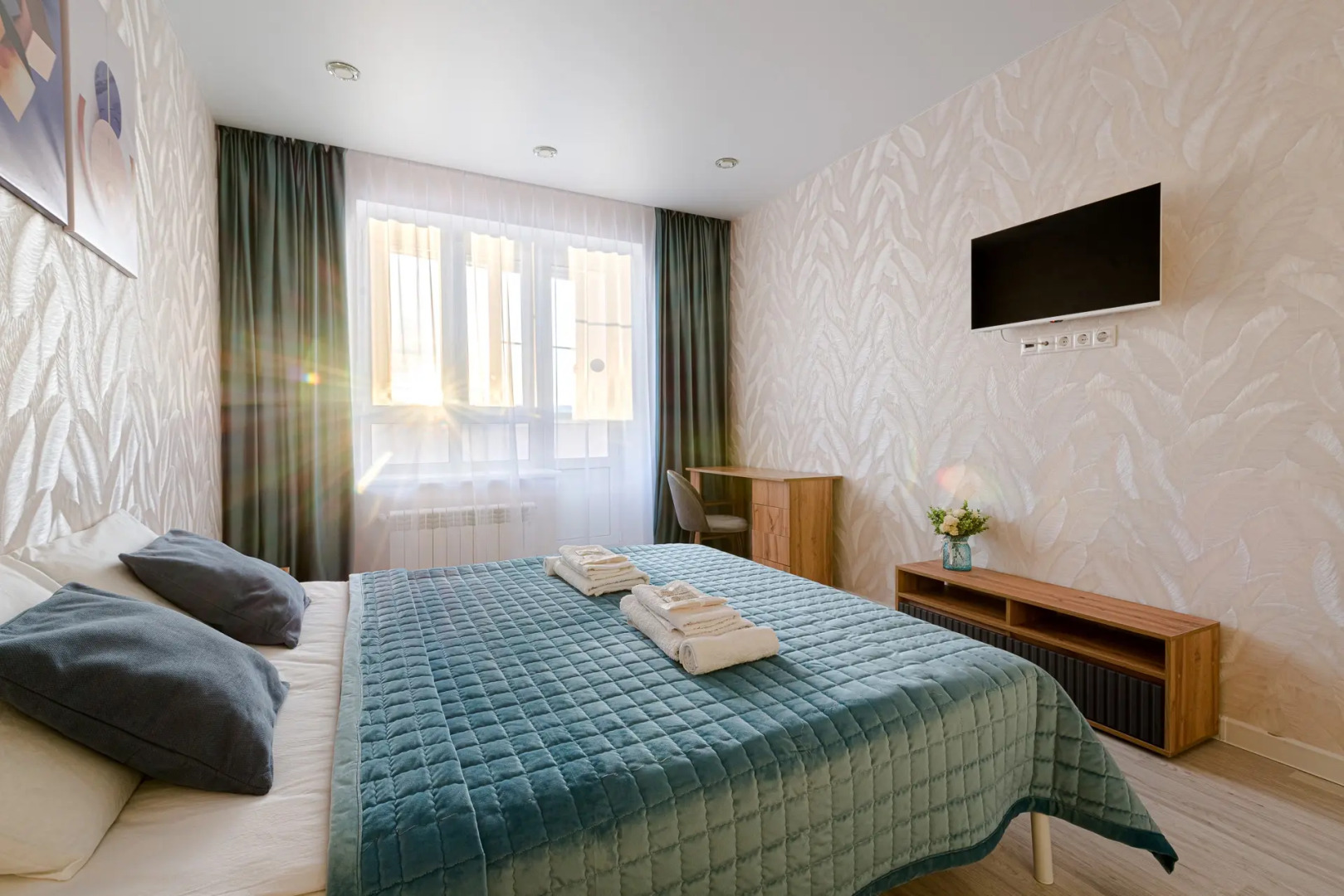 Квартира 1-к в центре рядом с ТЦ Мега Молл от RentAp 5 сп.мест