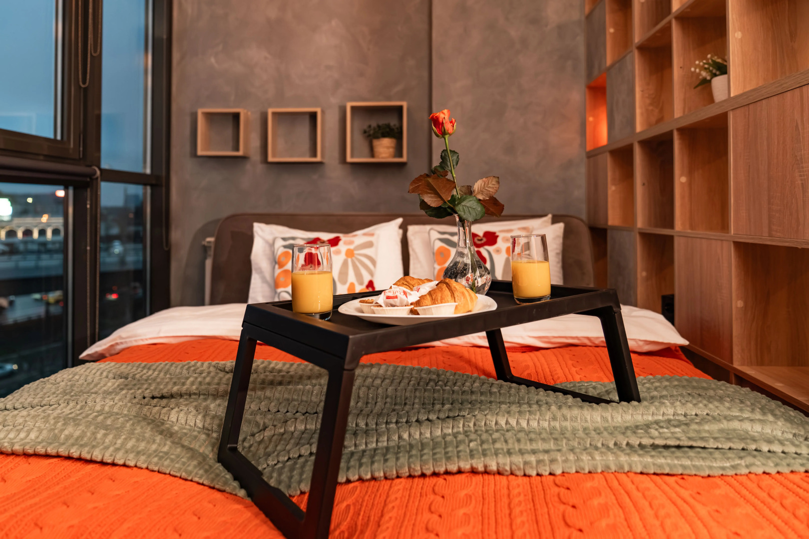 Апартаменты Sky Inn Color Orange