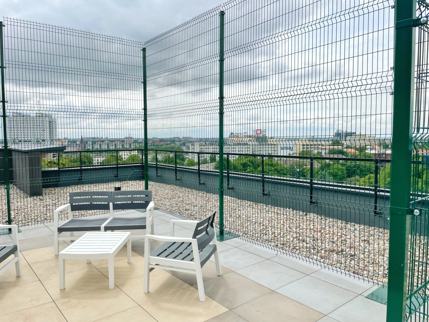 Апартаменты с панорамным видом на город