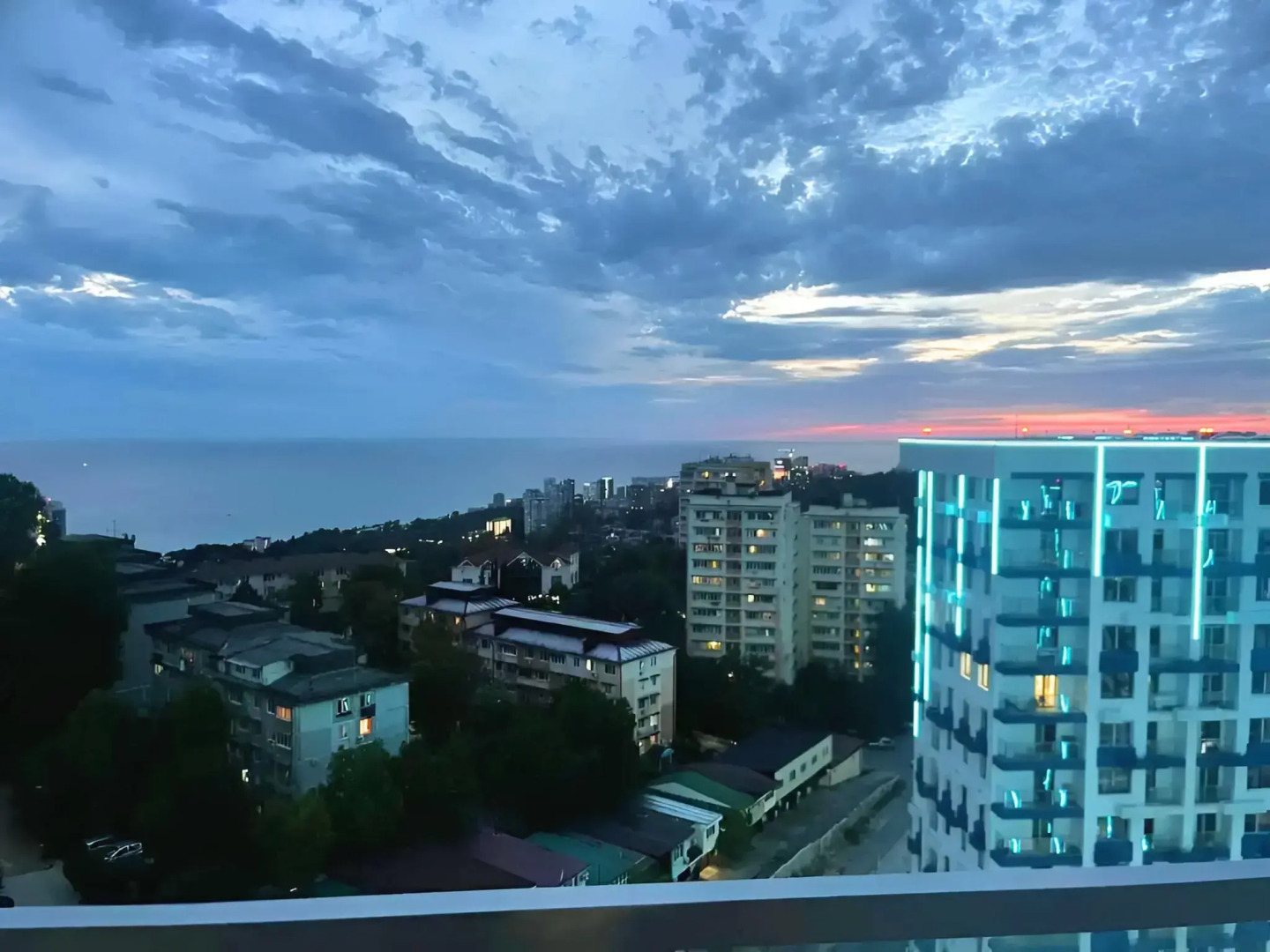 Апартаменты ЖК Кислород с видом на море 38 кв м