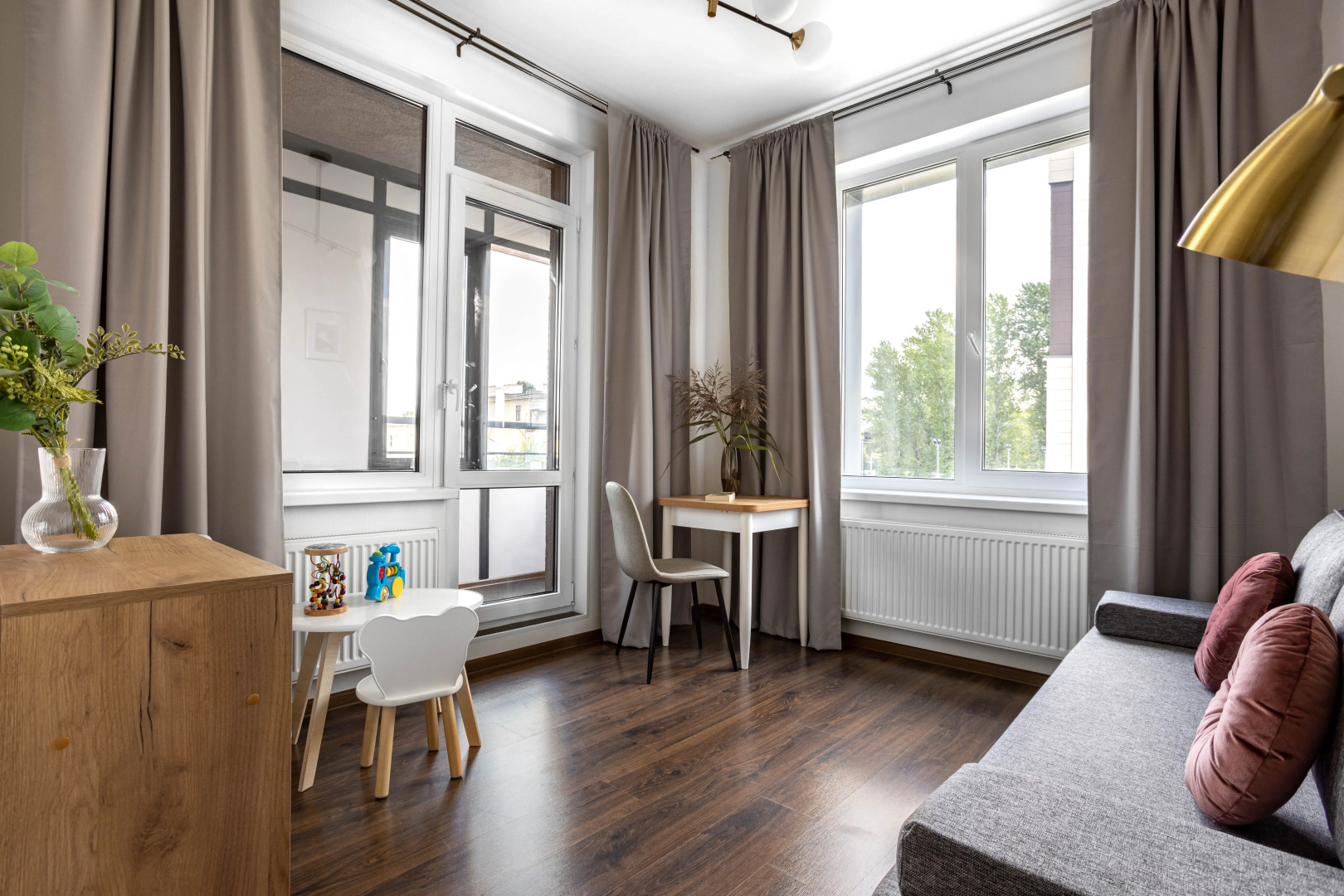 Апартаменты Просторная квартира у Парка Победы