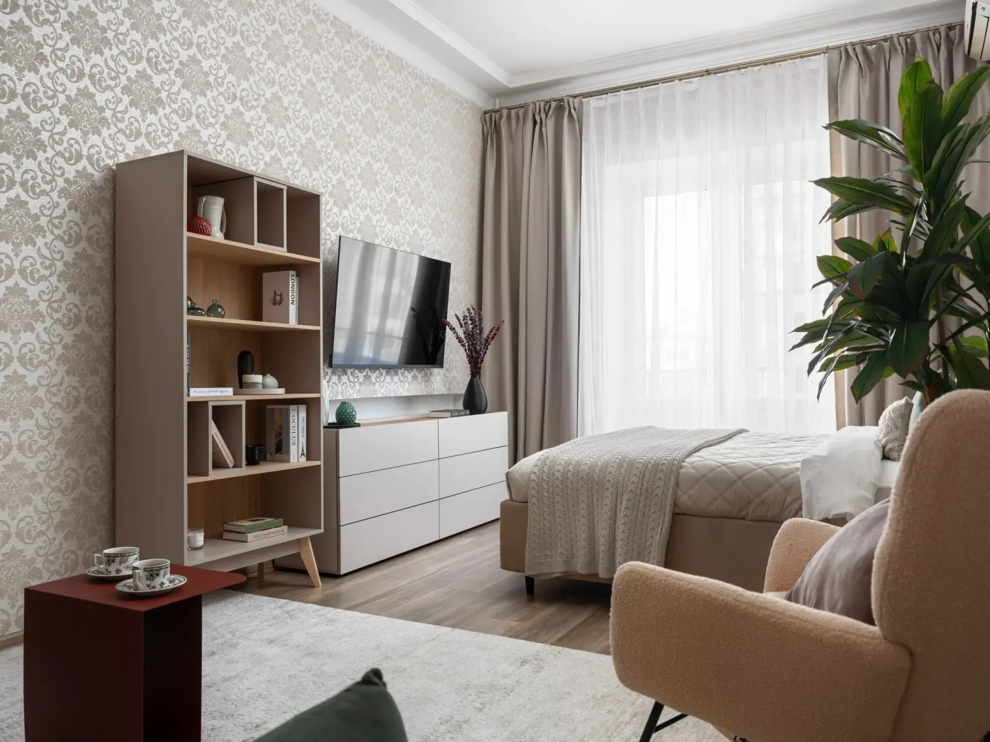 Квартира GM Apartments Легендарная Двушка на Тверской у Садово-Триумфального Сквера