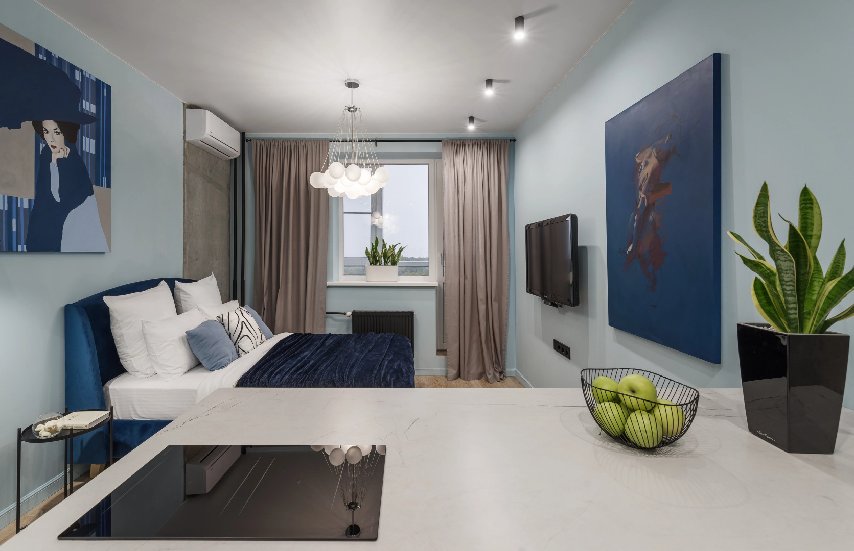 Апартаменты VEROM с панopaмным видом на парк СХИ