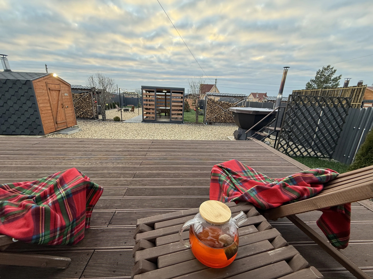 Глэмпинг Две Хижины