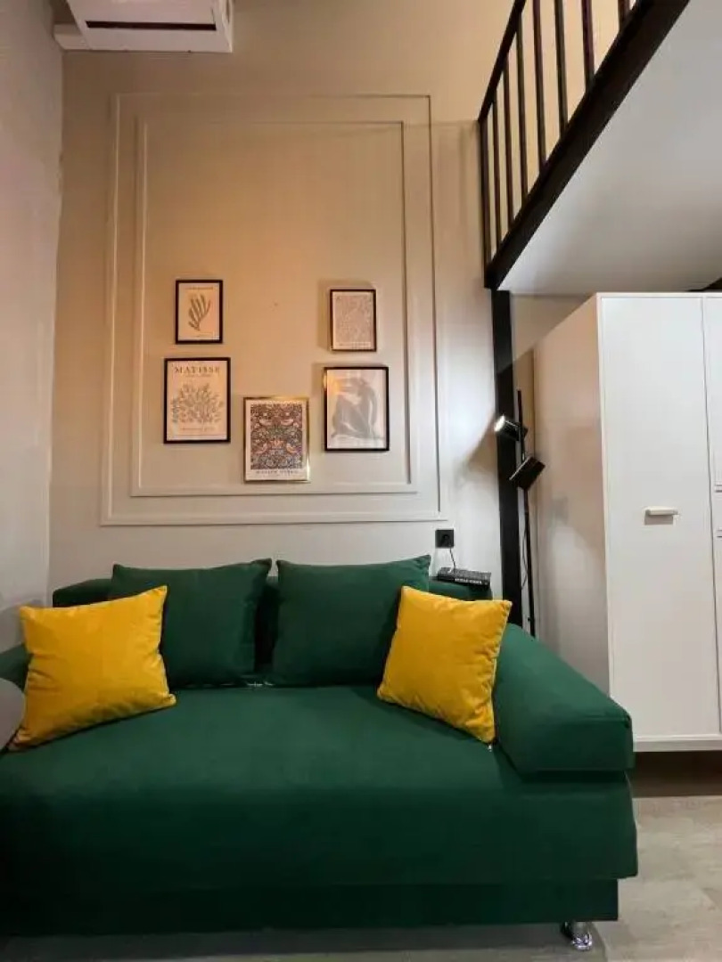 Уютная студия Emerald Forest у метро Электрозаводская