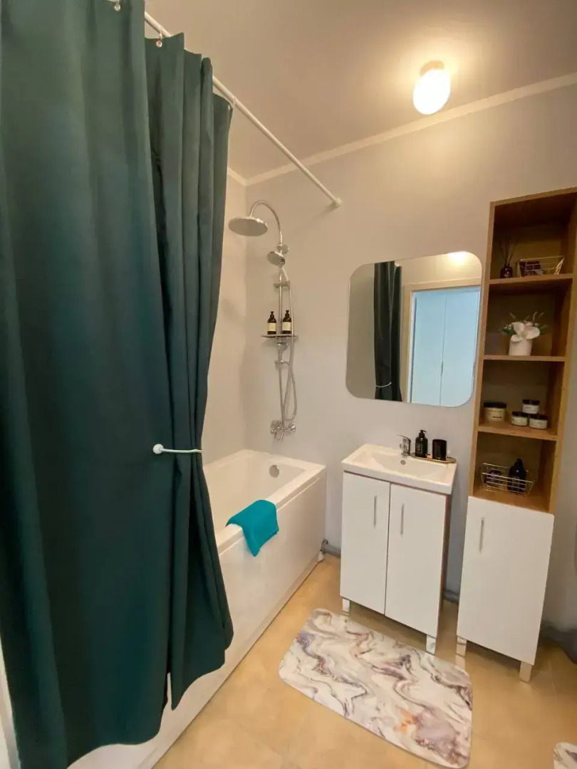 Квартира уютная студия с панорамным видом у метро